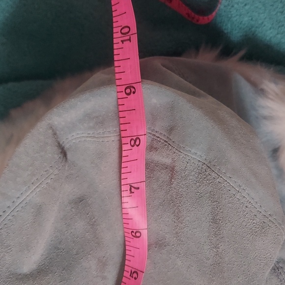 Pelle Studio Wilson Leather Faux Fur Lined Suede Hat - Picture 7 of 11